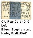 CIU Pass Card 1945